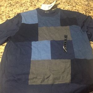 NWT color block sweater